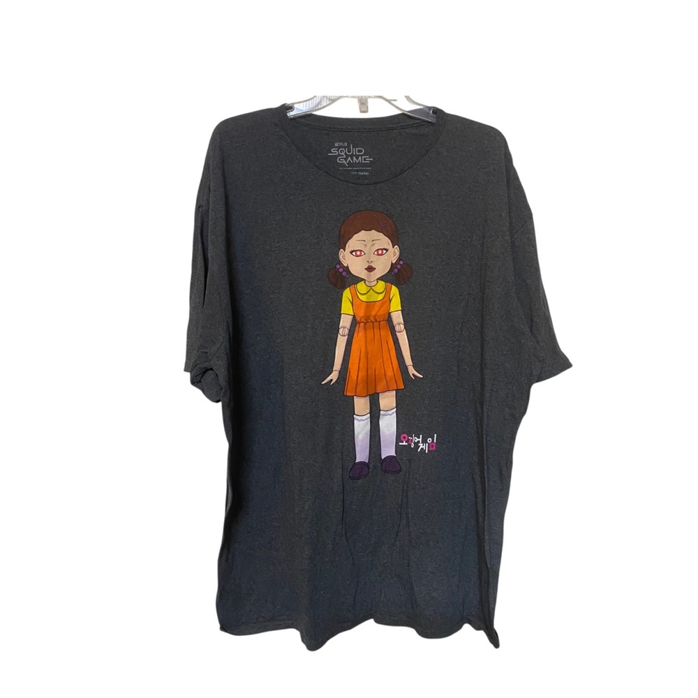 Netflix Squid Game Graphic T Shirt 3X